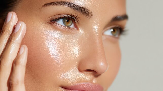 Skin specialist treating patient for healthy glowing skin and improved complexion