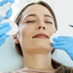 Photo facial treatment for sun damage and skin pigmentation
