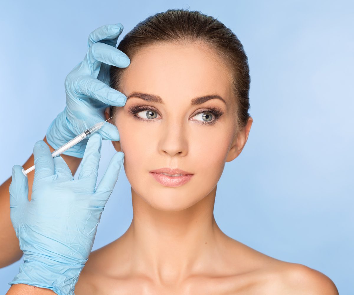 Beauty woman giving botox injections. best skin specialist in lahore